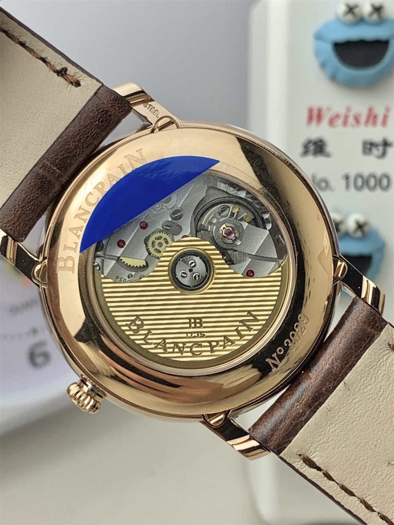Blancpain Villeret 6654 Moonphase Rose Gold 1:1 Replica by APS Factory - Image 5
