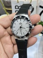 Omega Constellation 41mm 8900 White Dial Ceramic Bezel Replica Watch - Image 5