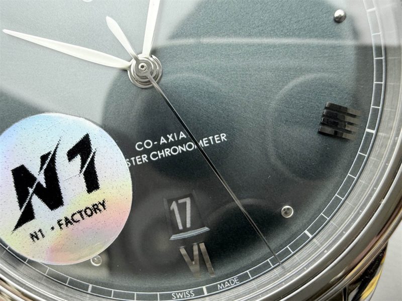 Omega De Ville 434.10.40.20.10.001 40mm Green Dial 1:1 Replica Dress Watch - Image 5