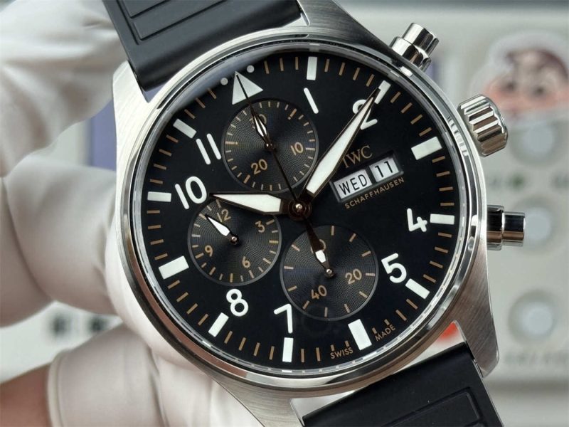 IWC Pilot Chronograph 41 IW378009 Replica – APXGP Limited Edition Style - Image 5