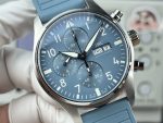 IWC Pilot’s Watch Chronograph AMG IW389409 Miramar Blue 1:1 Replica - Image 5