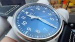 V7 IWC Mark XX Blue Dial Pilot Watch 1:1 Replica Homage - Image 5