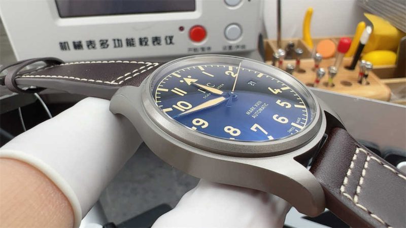 IWC Pilot’s Watch Mark XVIII Titanium V7 1:1 Replica Homage - Image 5
