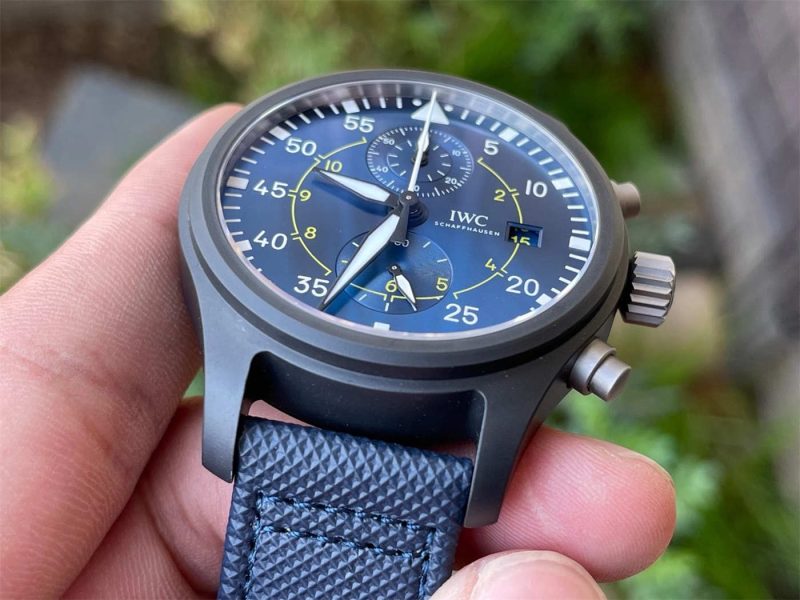 IWC Pilot Chronograph Blue Angels IW389008 1:1 Replica by ZF Factory Pilot’s Watch Chronograph Edition “Blue Angels” IW389008 - Image 6