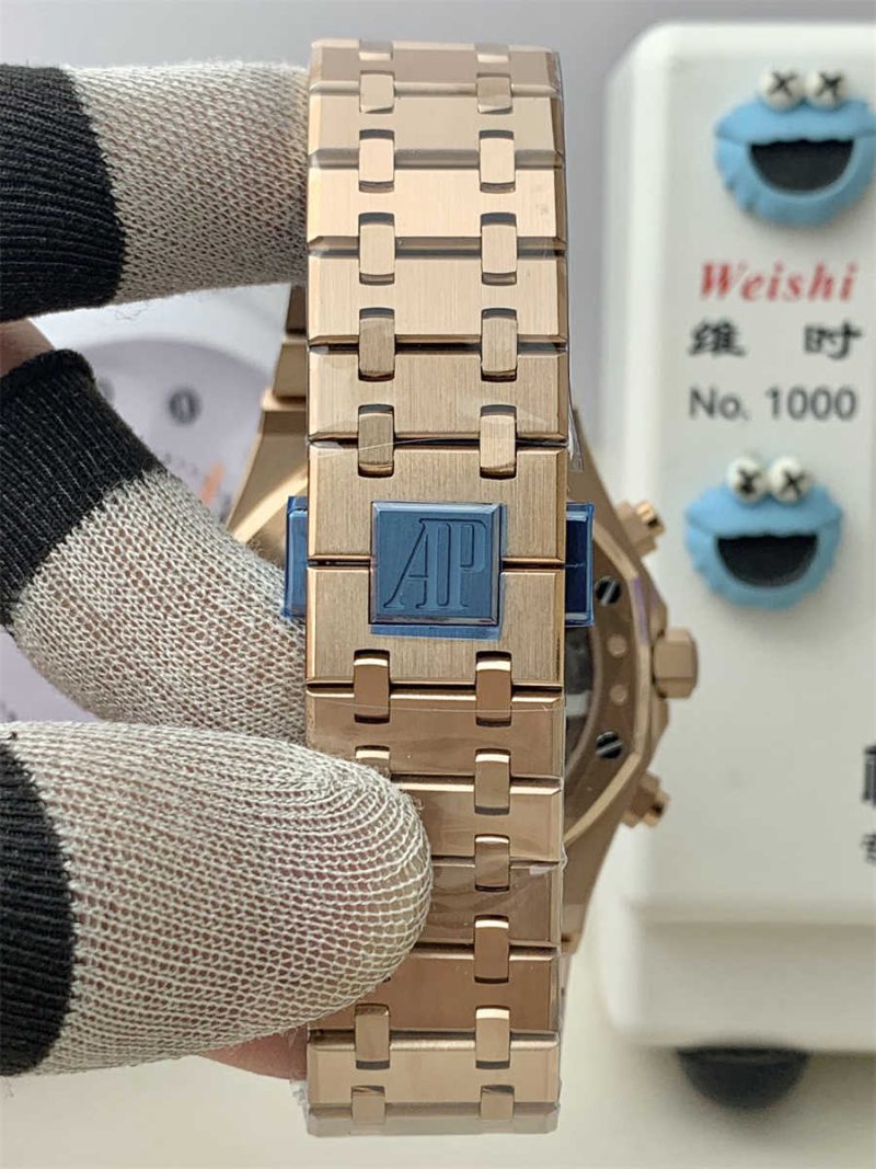 Audemars Piguet Royal Oak 26240OR Rose Gold Chronograph 41mm 1:1 Homage Replica Royal Oak Selfwinding Chronograph 26240OR.OO.1320OR.06 - Image 6