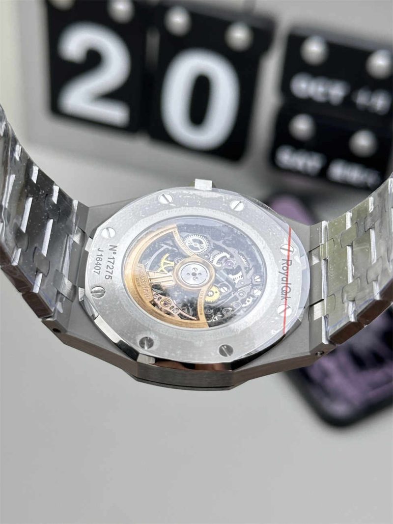 Audemars Piguet Royal Oak 15407ST Double Balance Wheel Openworked 1:1 Replica 41mm - Image 6