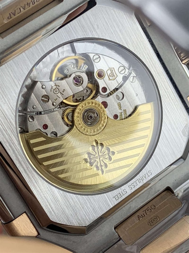 Patek Philippe Cubitus 5821/1AR-001 Two-Tone Blue Dial 1:1 Replica Watch - Image 6
