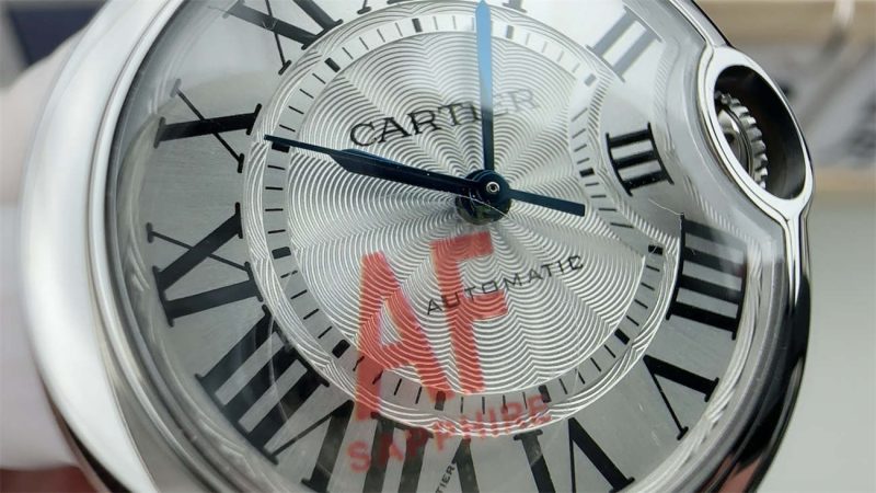 Cartier Ballon Bleu de Cartier 33mm Leather 1:1 Replica Watch by AF Factory - Image 6
