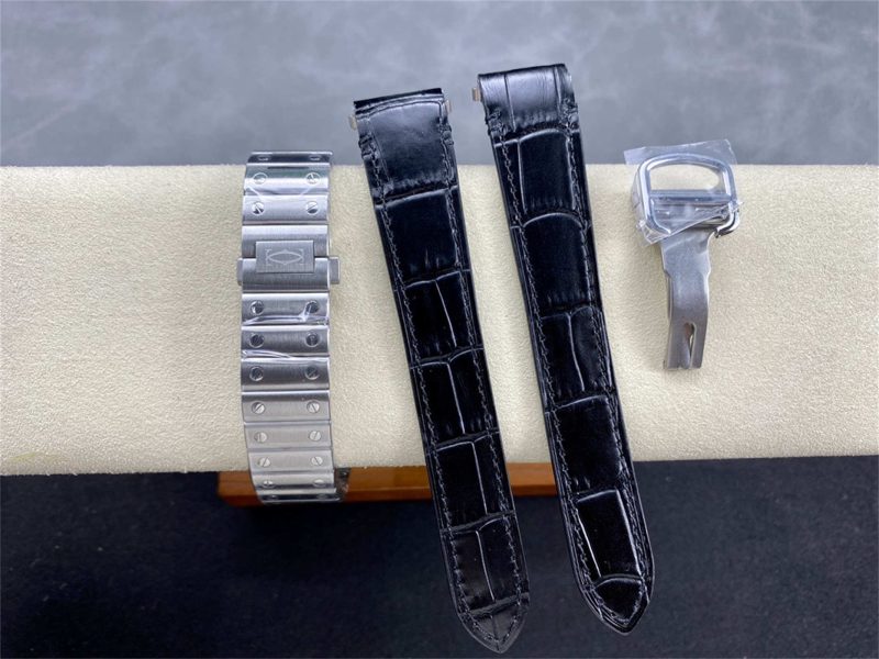 Cartier Santos de Cartier WSSA0061 Green Dial Medium 1:1 Replica Watch - Image 6