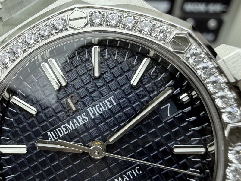 Audemars Piguet Royal Oak 15451ST.ZZ.1256ST.03 37mm Blue Dial 1:1 Replica Watch - Image 7