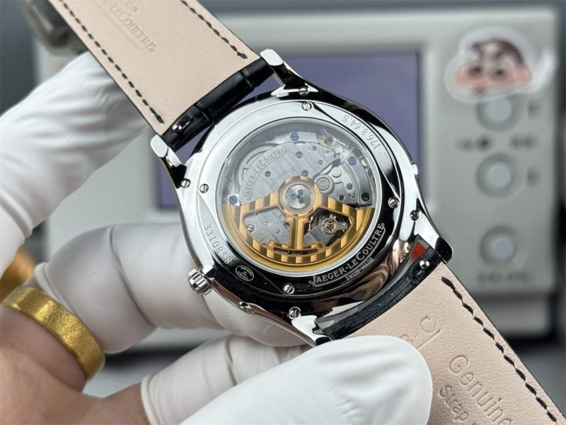 Jaeger-LeCoultre Master Ultra Thin Moon Black Dial 1:1 Replica by GF Factory - Image 7