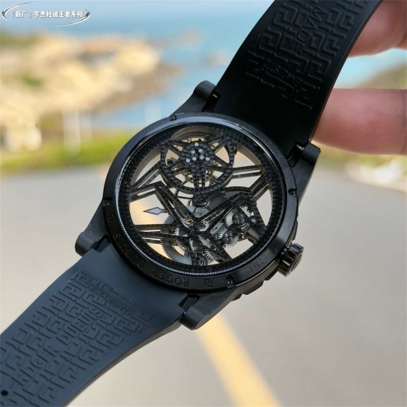 NF Roger Dubuis Excalibur Spider Carbon RDDBEX0508 Tourbillon Replica Watch - Image 7
