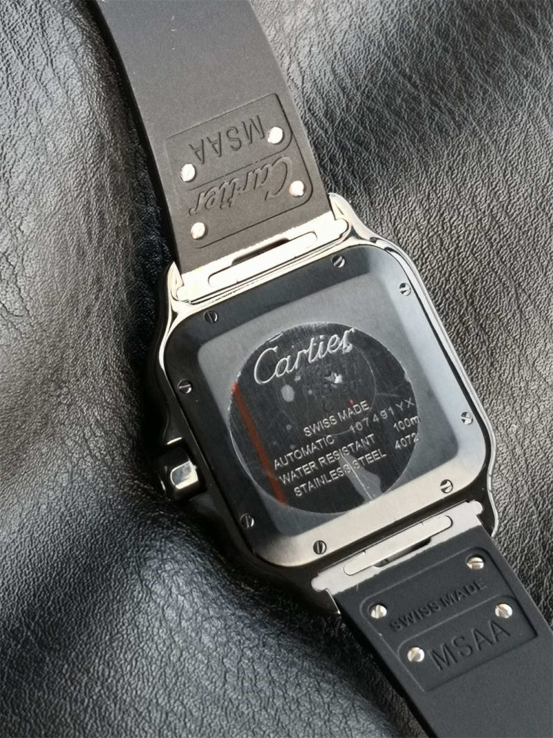 Cartier Santos de Cartier ADLC WSSA0039 Black 1:1 Replica Watch - Image 7