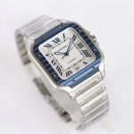 Cartier Santos de Cartier WSSA0047 Blue Bezel 1:1 Replica by GF Factory - Image 7