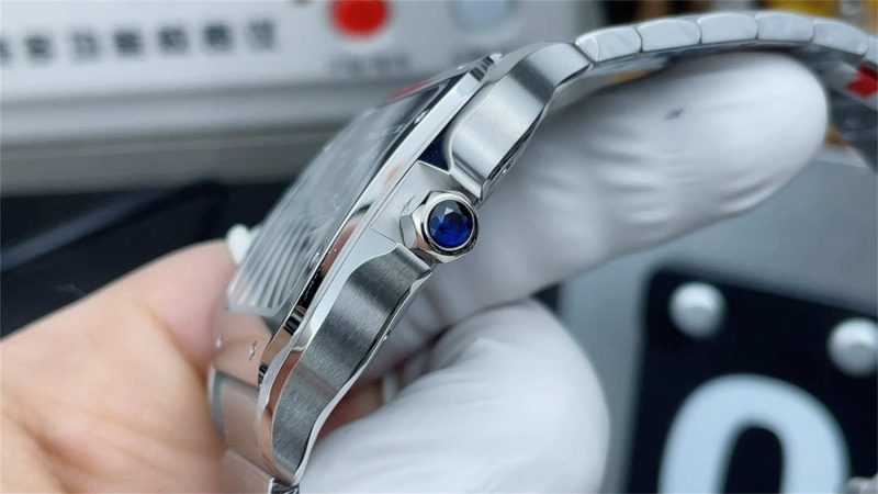 Cartier Santos de Cartier WSSA0013 Blue Dial 39.8mm 1:1 Replica by BV Factory - Image 7