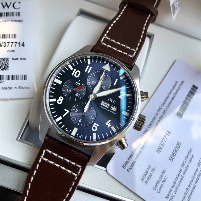 IWC Pilot’s Watch Chronograph “Le Petit Prince” IW377714 1:1 Replica Automatic 43mm Pilot’s Watch Chronograph Edition “Le Petit Prince” IW377714 - Image 7