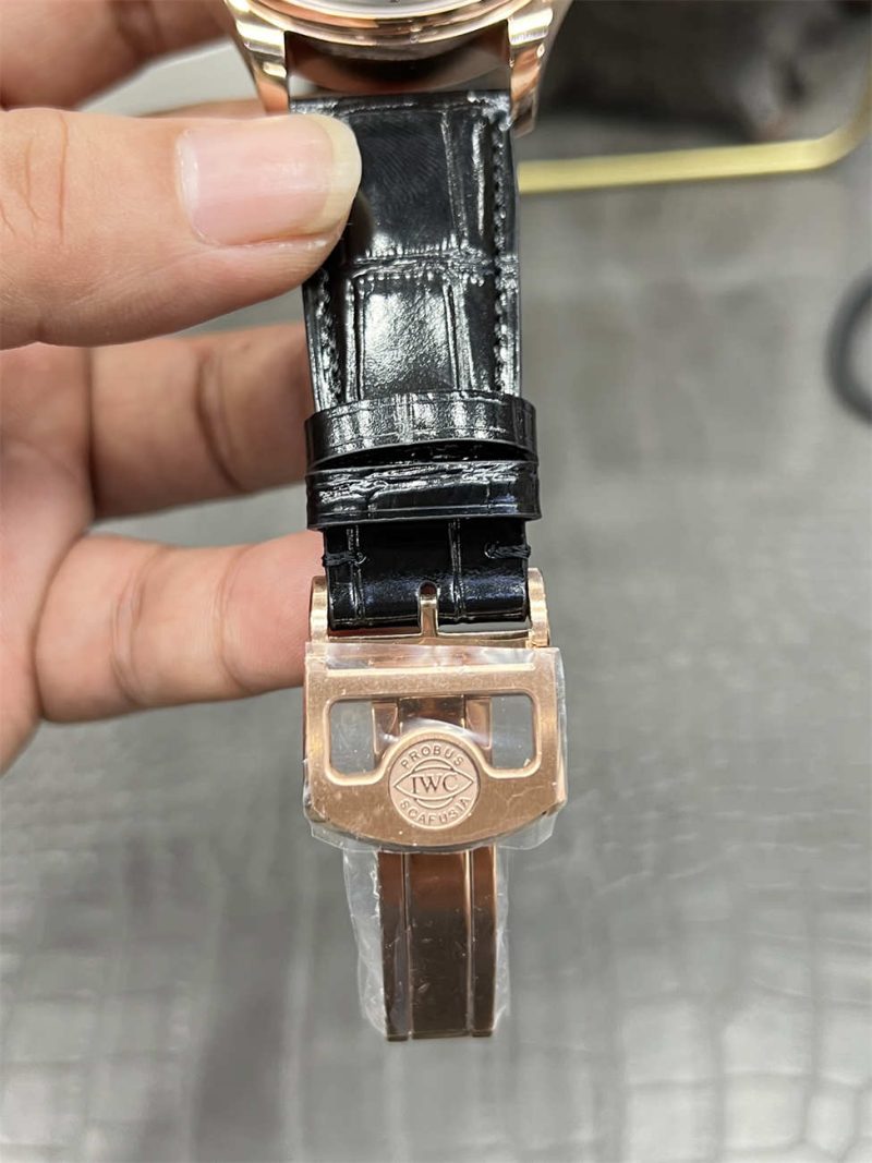 IWC Portugieser Automatic IW501707 42mm Rose Gold Black Dial 1:1 Homage by APS - Image 7