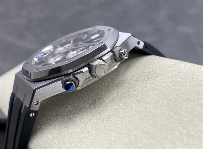 Royal Oak Chronograph 26331ST AP 26331 Replica – Black Reverse Panda Rubber Strap - Image 7