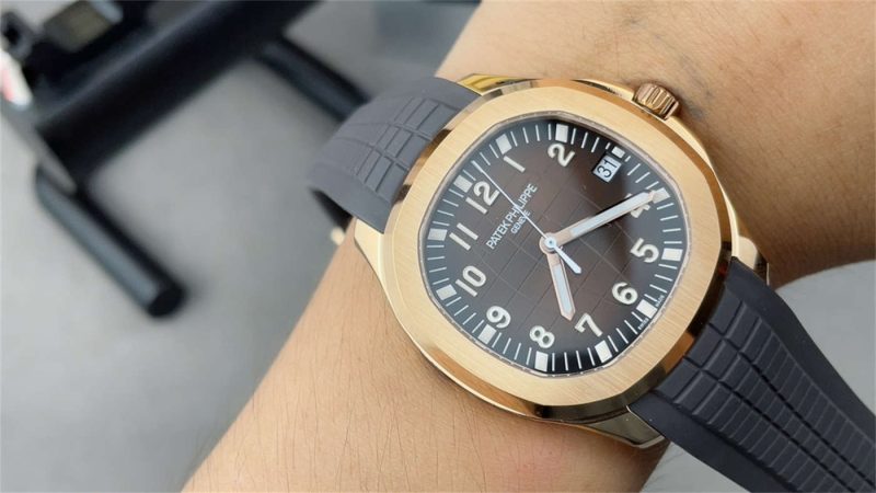 Patek Philippe Aquanaut 5167R-001 Rose Gold 1:1 Homage by 3K Factory - Image 8