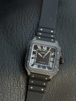 Cartier Santos de Cartier ADLC WSSA0039 Black 1:1 Replica Watch - Image 8