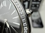 Serpenti 102803 Black Ceramic Diamond-Style Watch | 1:1 Replica Homage - Image 8