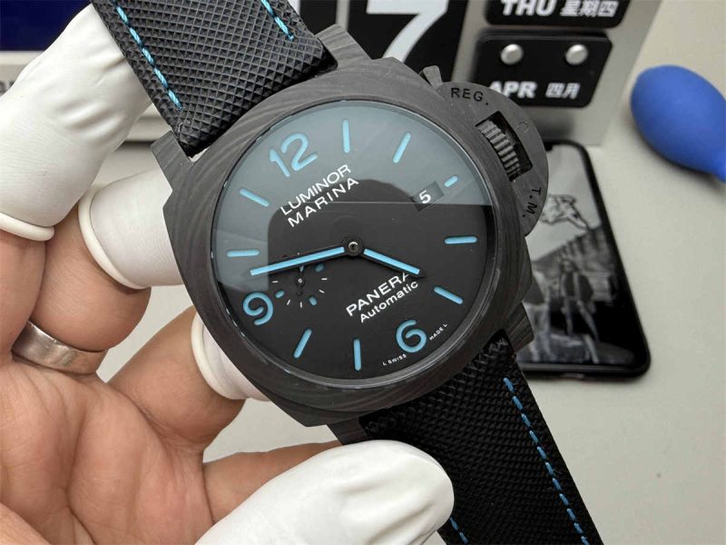 VSF Panerai PAM1661 44mm Carbotech Luminor Marina 1:1 Replica - Image 8