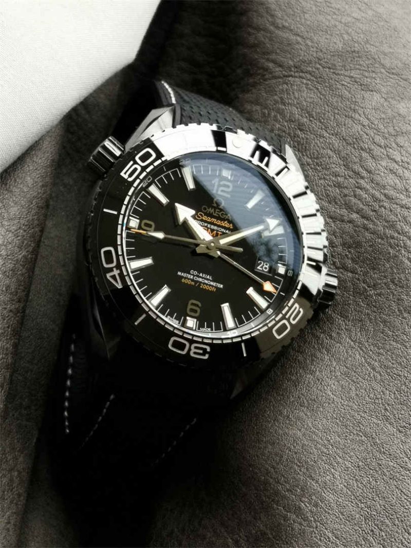 Omega Seamaster Planet Ocean 600M Deep Black 45.5mm 1:1 Replica Diver Watch - Image 8