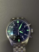IWC Pilot’s Watch Chronograph IW377710 1:1 Replica – 43mm Black Dial Steel - Image 9