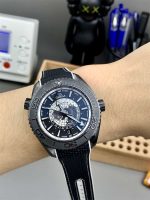 Omega Seamaster Planet Ocean 600M 215 Black Ceramic 45.5mm 1:1 Replica Watch - Image 9