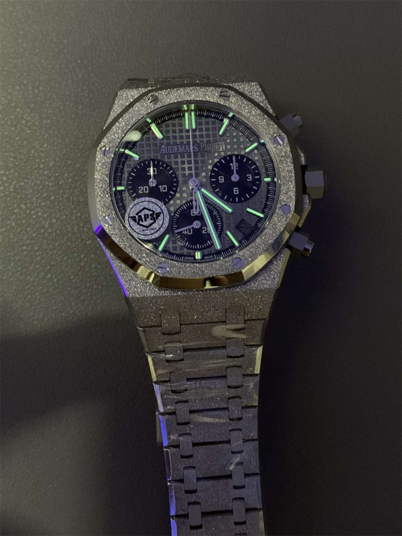 Audemars Piguet Royal Oak 26240BC.GG.1324BC.02 Frosted Grey 41mm 1:1 Replica by APS Factory Royal Oak Selfwinding Chronograph 26240BC.GG.1324BC.02 - Image 9