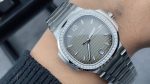 Patek Philippe Nautilus 7118 Grey Diamond Bezel Ladies 1:1 Replica Watch - Image 9