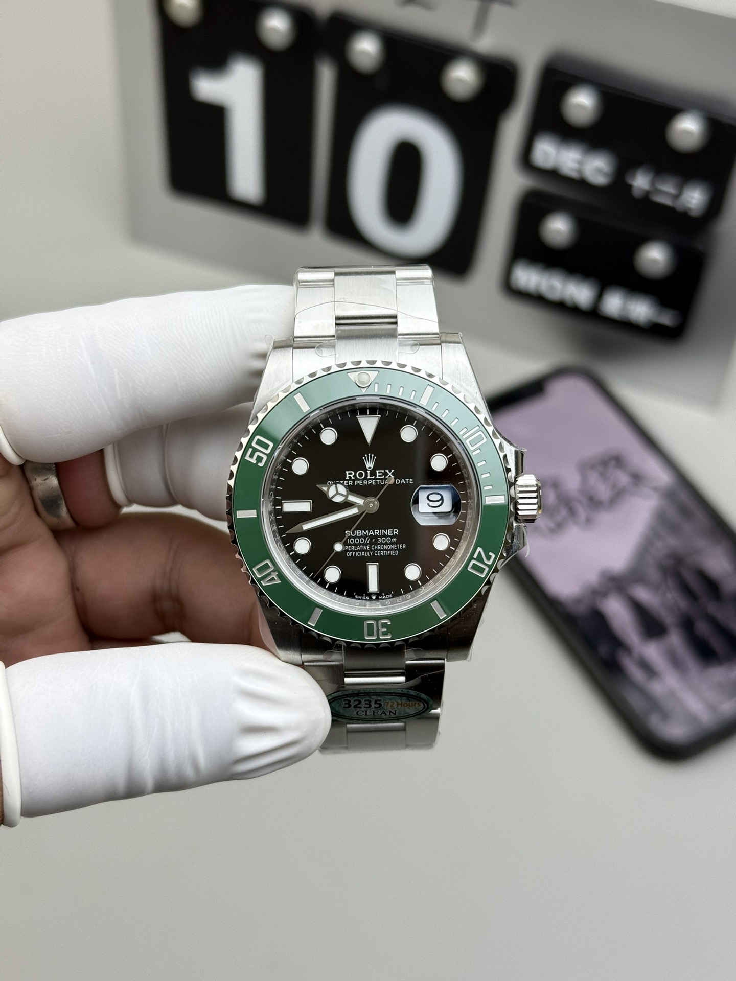 Clean Factory Rolex Submariner 126610LV 41mm Green Water Ghost Replica
