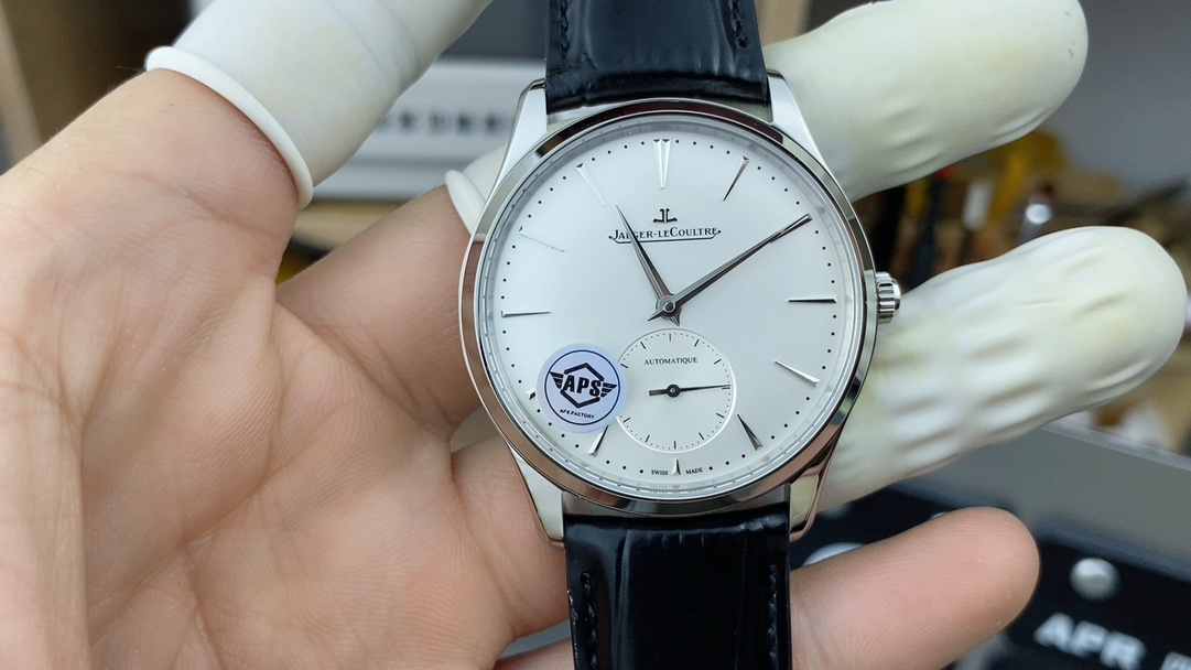 Jaeger-LeCoultre Master Control 1218420 39mm White Dial 1:1 Replica by APS Factory