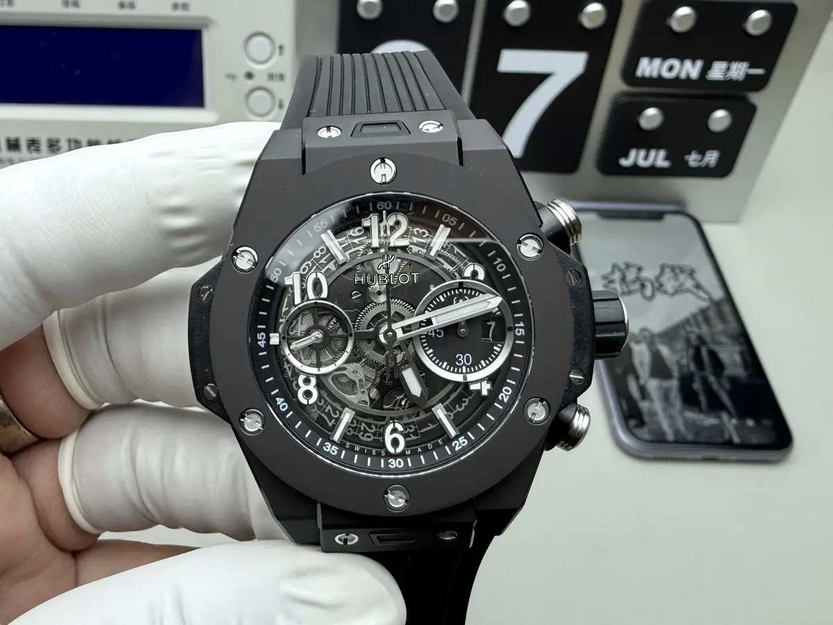 Hublot Big Bang Unico Black Magic 441.CI.1170.RX 1:1 Replica 44mm Ceramic