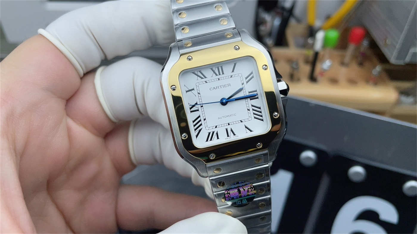 Cartier Santos W2SA0007 1:1 Replica Homage Watch, Medium 35.1mm Two-Tone Automatic