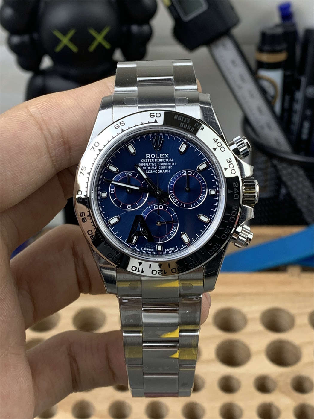 VS Factory Rolex Daytona 126509-0005 Replica 40mm Blue Dial 4130 184g