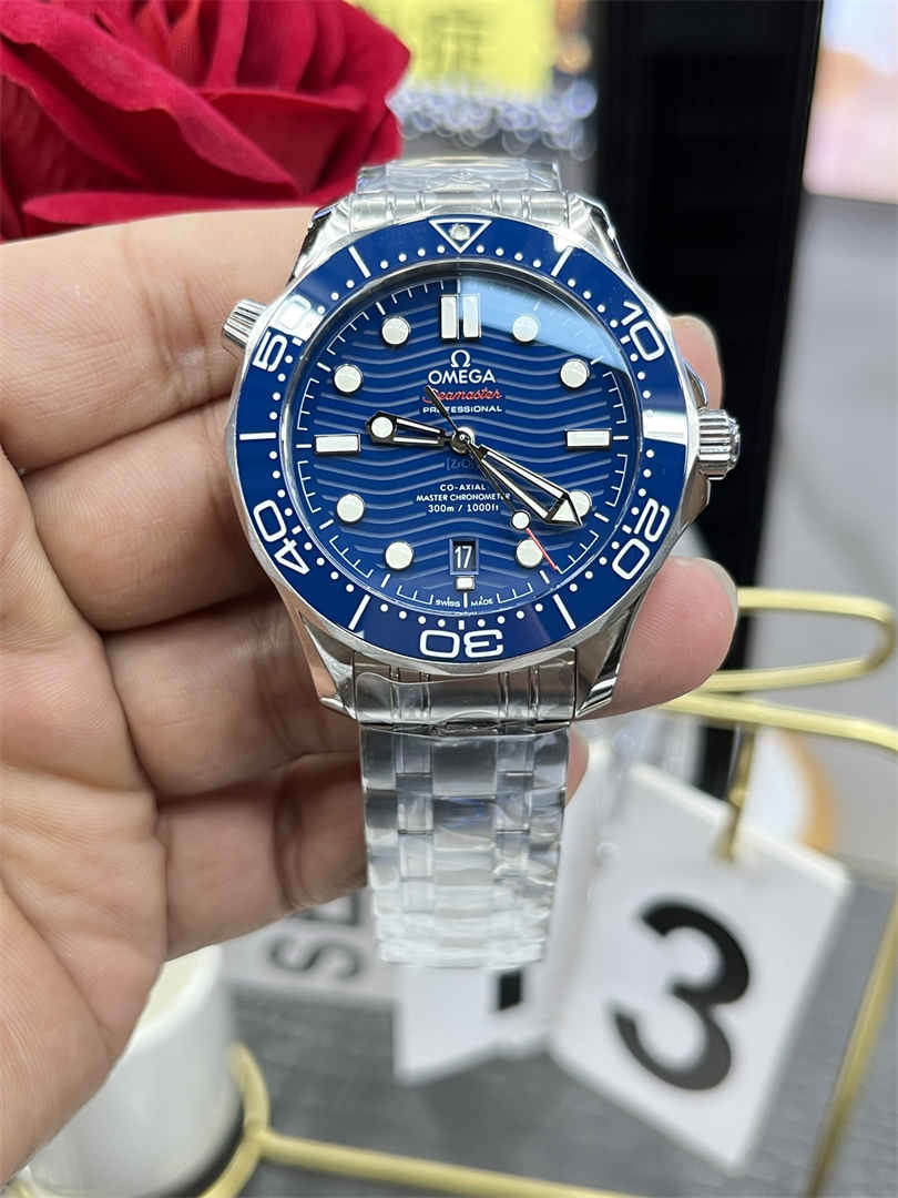 Omega Seamaster 300 Replica – 1:1 Homage Blue Dial Diver Watch