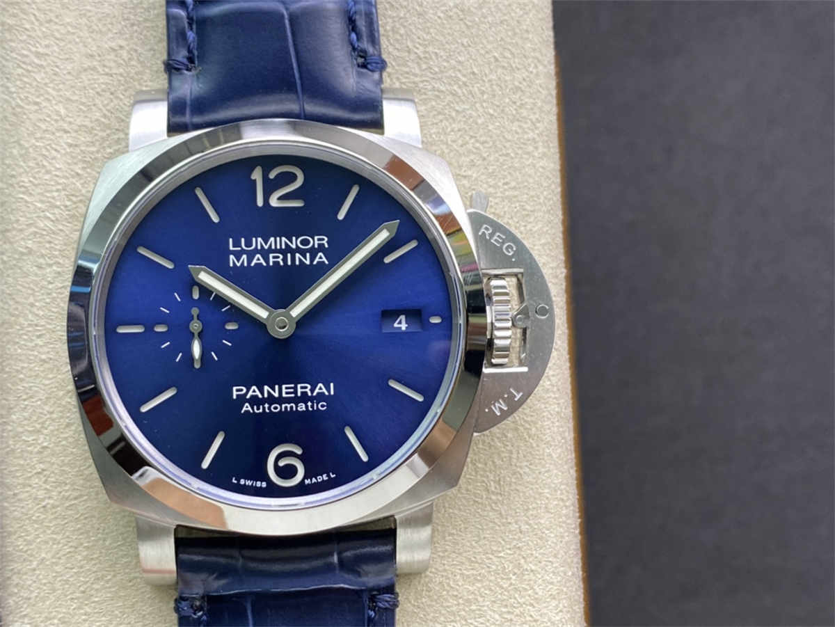 VSF Panerai PAM1393 42mm Luminor Marina Blue Dial Replica P9010 Clone