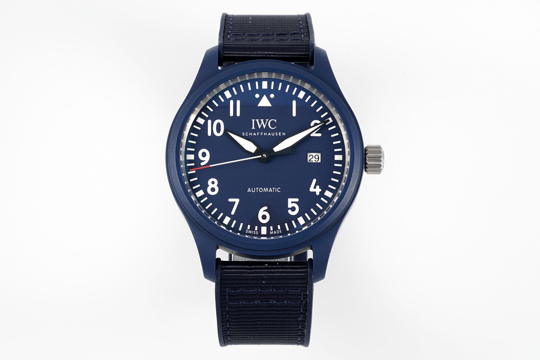IWC Pilot Watch Automatic 41 IW328101 Blue Ceramic 1:1 Replica by ZF