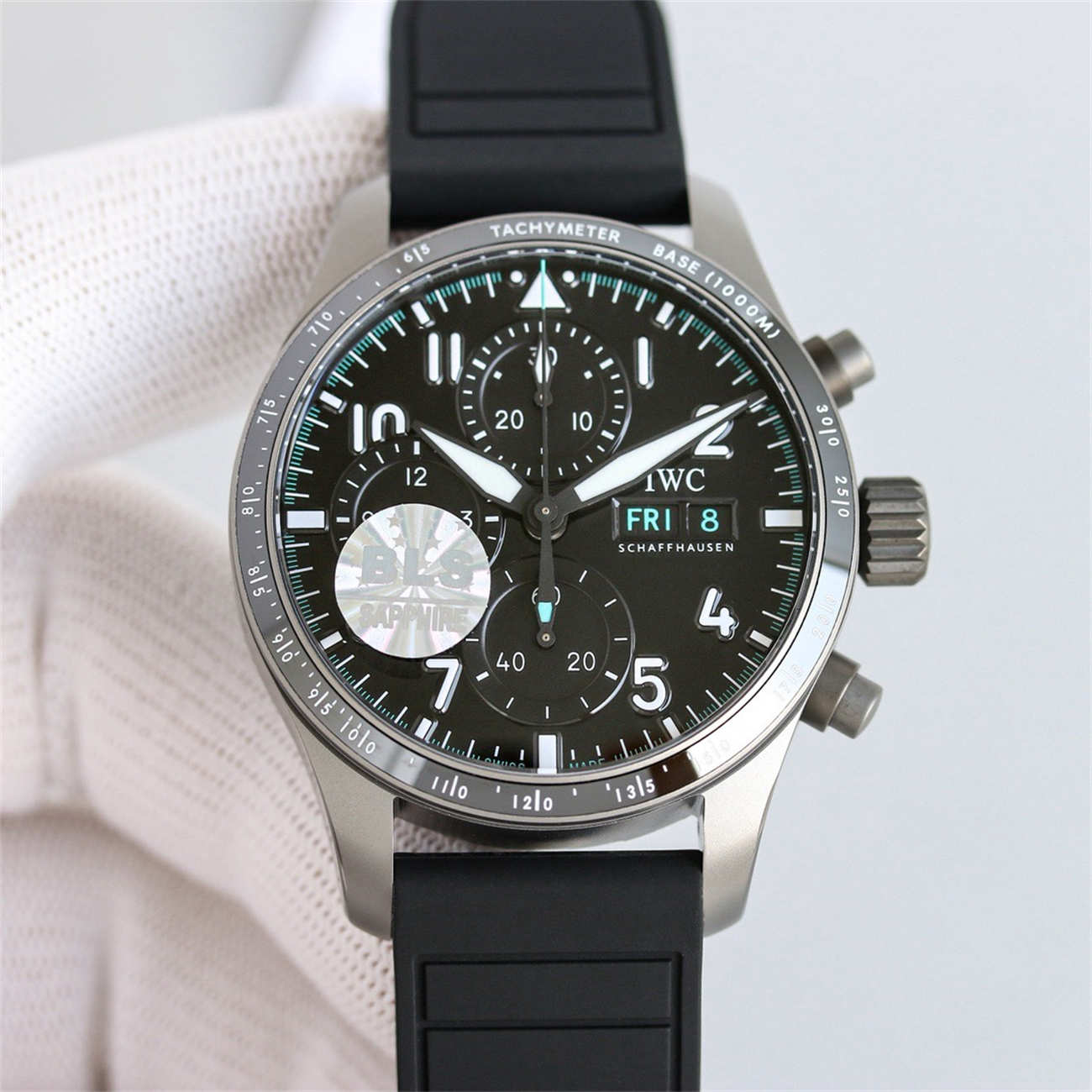 IWC Pilot’s Watch Chronograph 41 IW388306 Replica – Ceramic Bezel Racing-Inspired 41mm