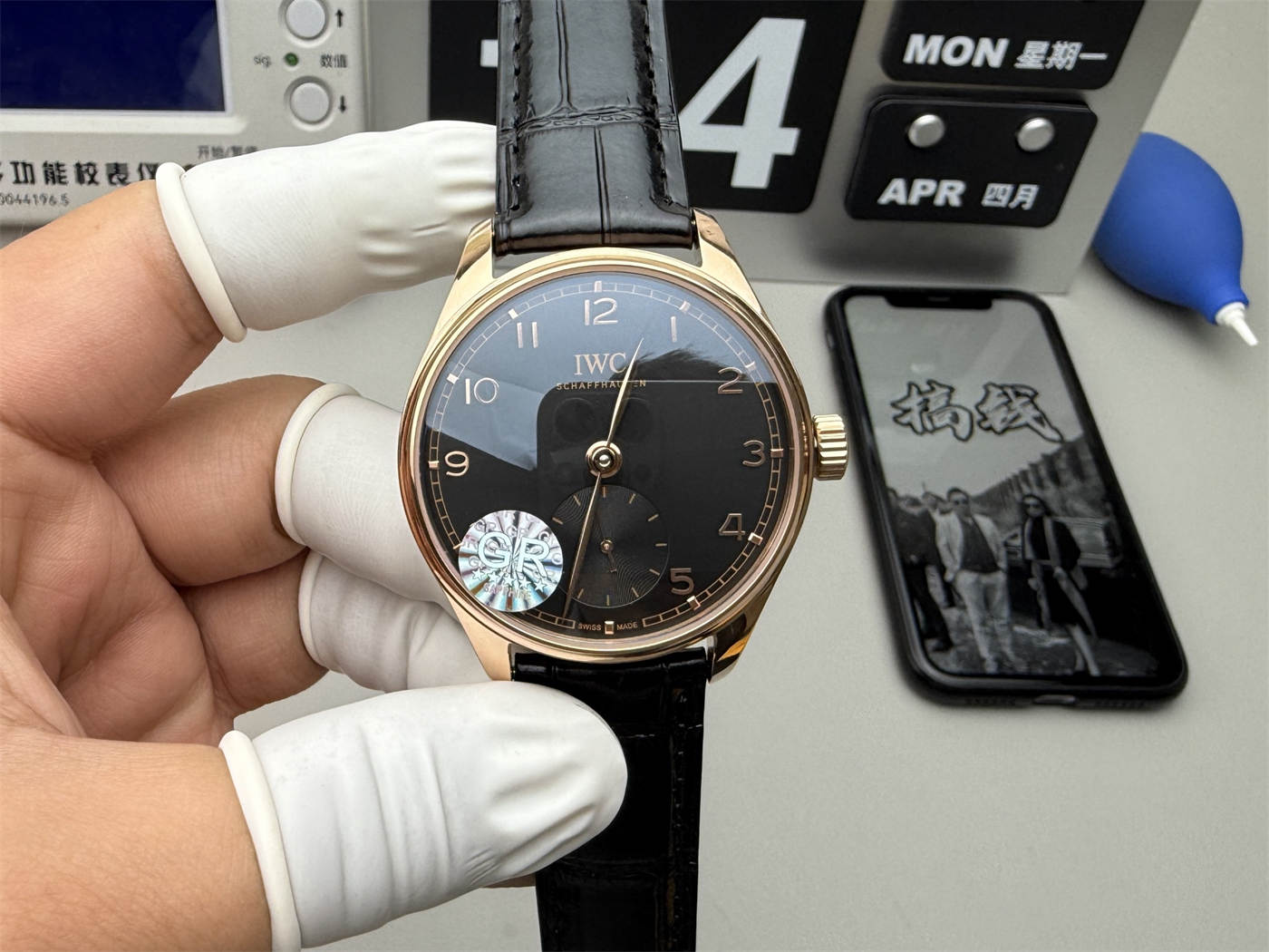 IWC Portugieser Automatic 40 IW358401 1:1 Rose Gold Replica Watch