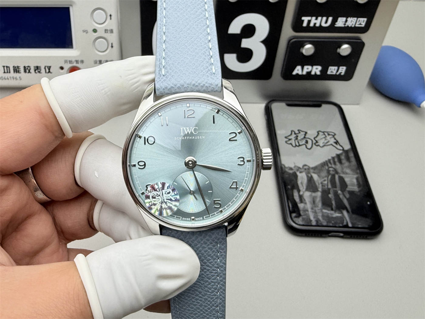 IWC Portugieser Automatic 40 IW358402 1:1 Replica White Gold Dress Watch