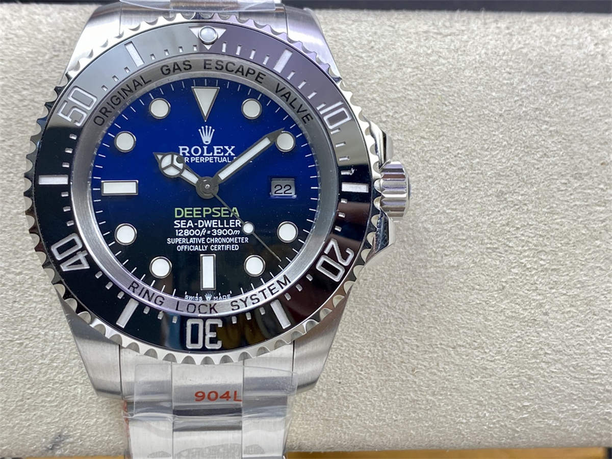 Blue Sea-Dweller 126600 Replica – Premium Gradient Blue Dial Diver 1:1 Super Clone