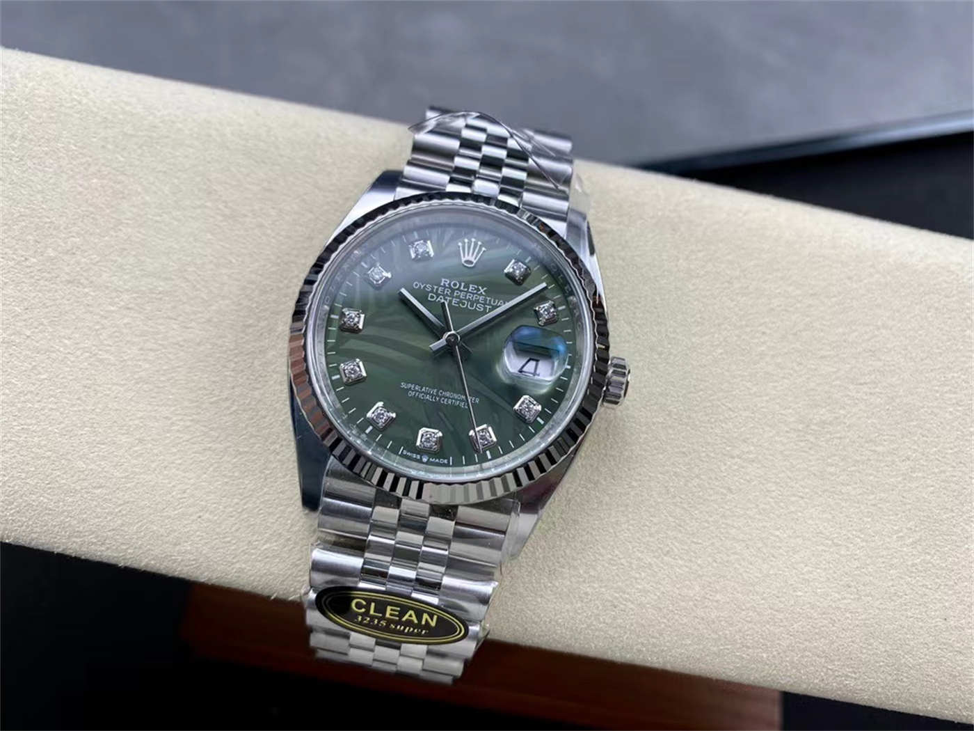 Rolex Datejust 36 Palm Motif Dial 1:1 Replica – VR3235 Movement Datejust 36 126234