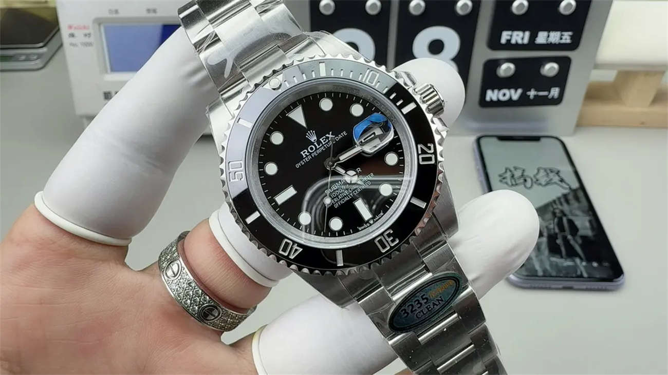 Clean Factory Rolex Submariner 126610LN Replica - Black Dial V5 (Dandong 3235)