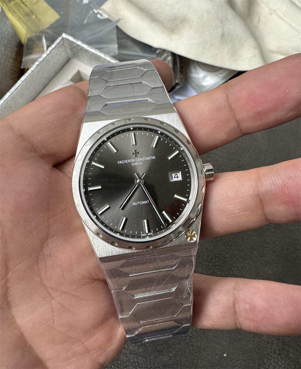 Vacheron Constantin Historiques 222 4200H/222A-B934 Steel Grey Dial 1:1 Homage