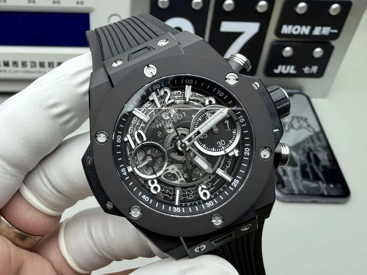 Hublot Big Bang Unico Black Magic 441.CI.1170.RX 1:1 Replica 44mm Ceramic