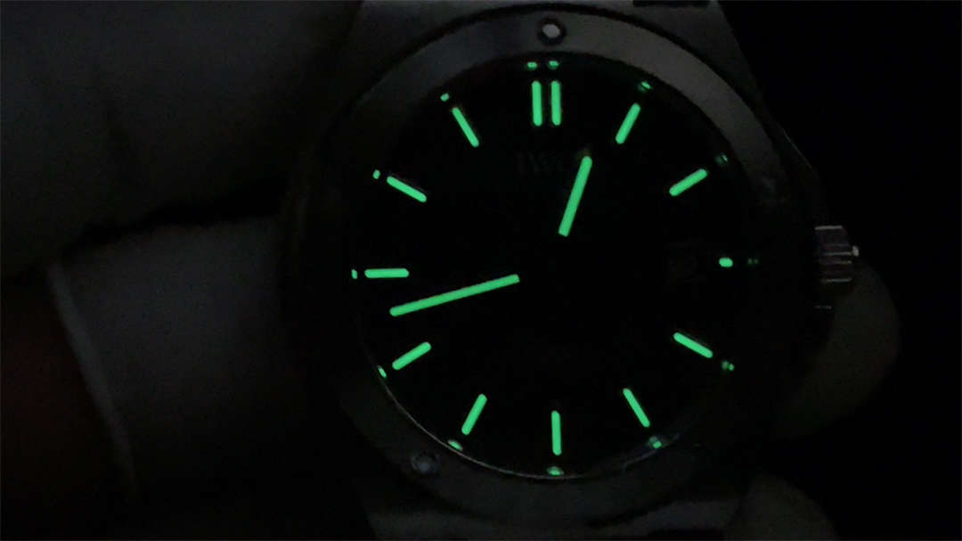 IWC Ingenieur Automatic Black Dial V7 1:1 Replica Watch