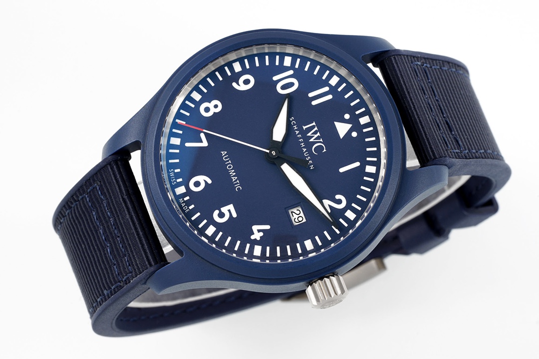 IWC Pilot Watch Automatic 41 IW328101 Blue Ceramic 1:1 Replica by ZF