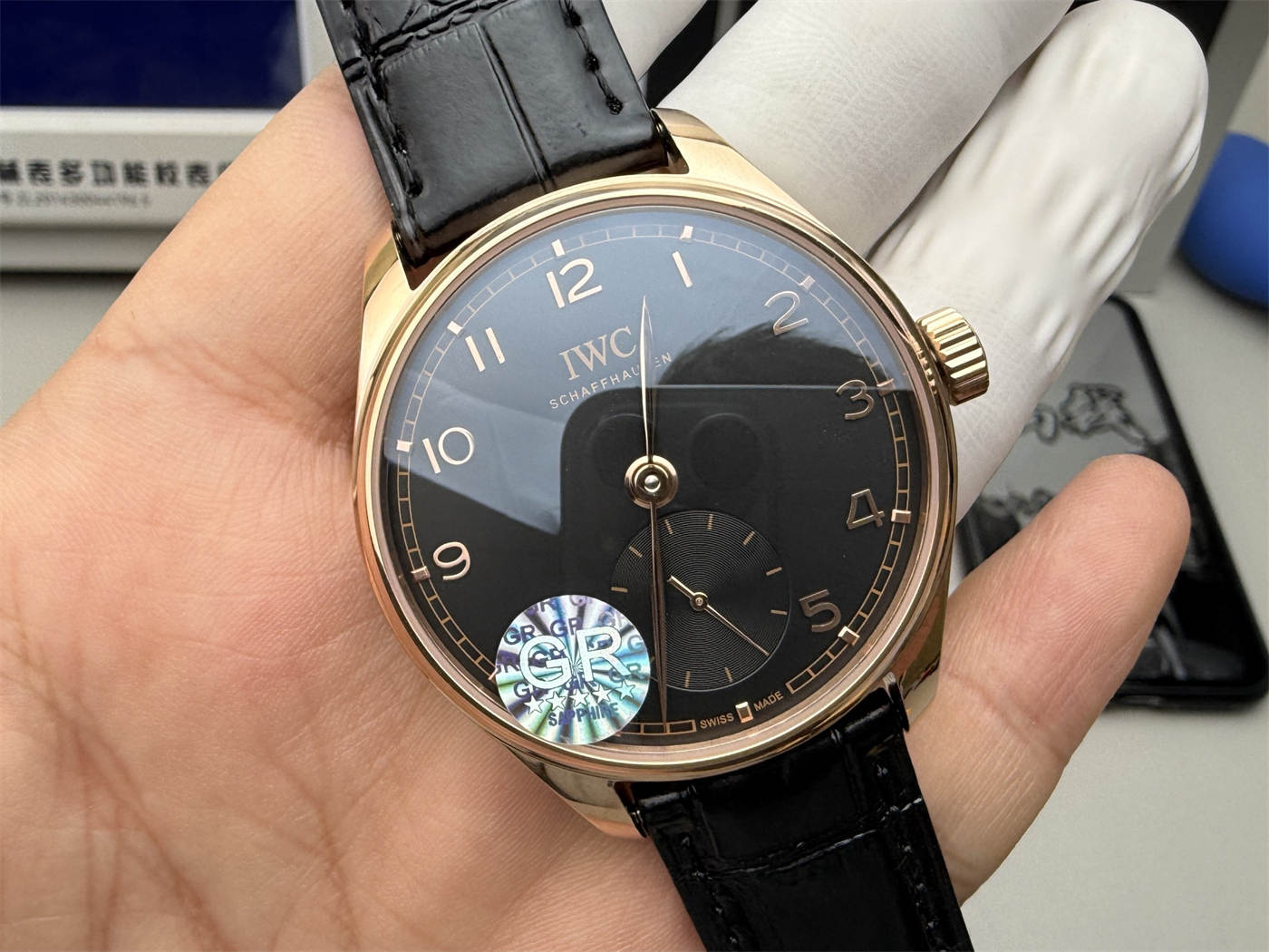 IWC Portugieser Automatic 40 IW358401 1:1 Rose Gold Replica Watch